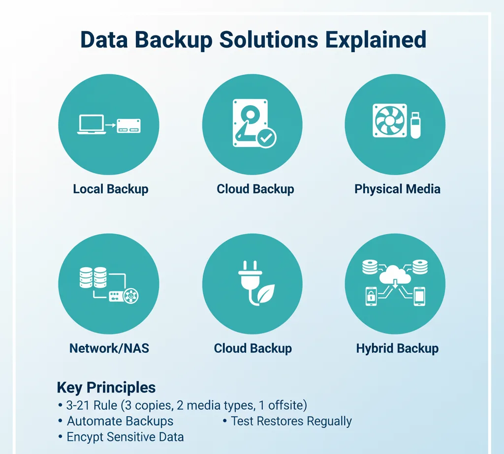 Data Backup Solutions Explained - 九游junchenmu